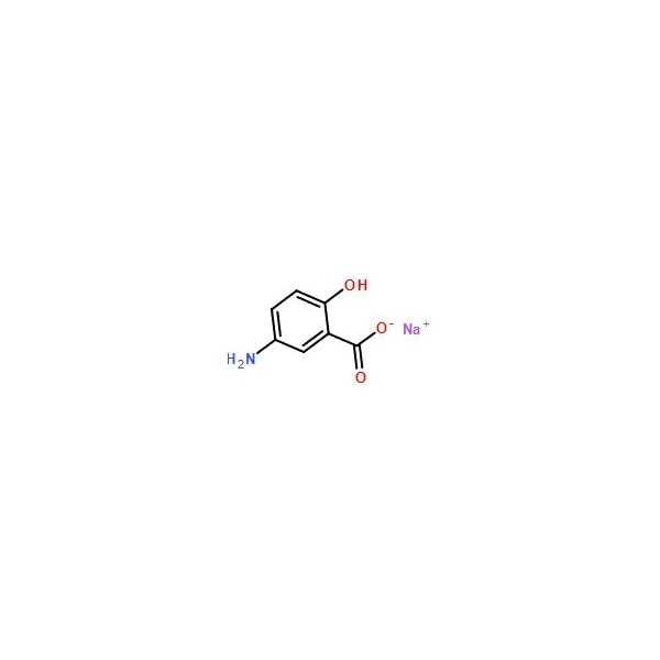Ak Scientific Sodium 5-amino-2-hydroxybenzoate (25g), CAS 35589-28-7 W5711-25g - main