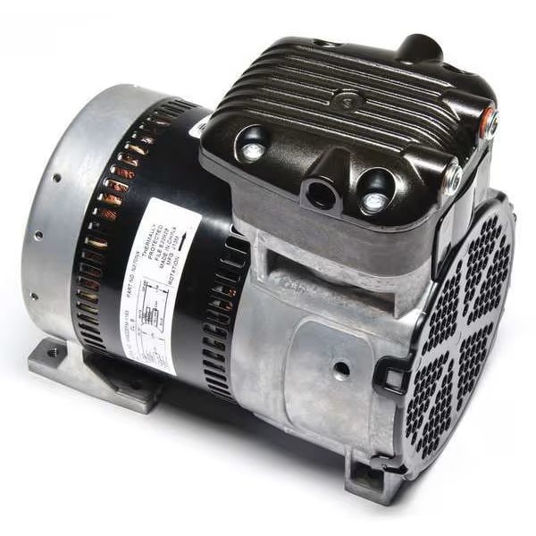 Gast Rocking Piston Air Comp, 1/4HP, 100/100psi 87R135-101-N270X - main