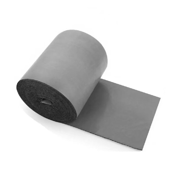 Wrightmaster 53.79 sq. ft. Roll Polyethylene Self-Adhesive Roof Sealant Tape w/ Waterproof and Ultraviolet Gray ZOR-G-0.5X10 - main