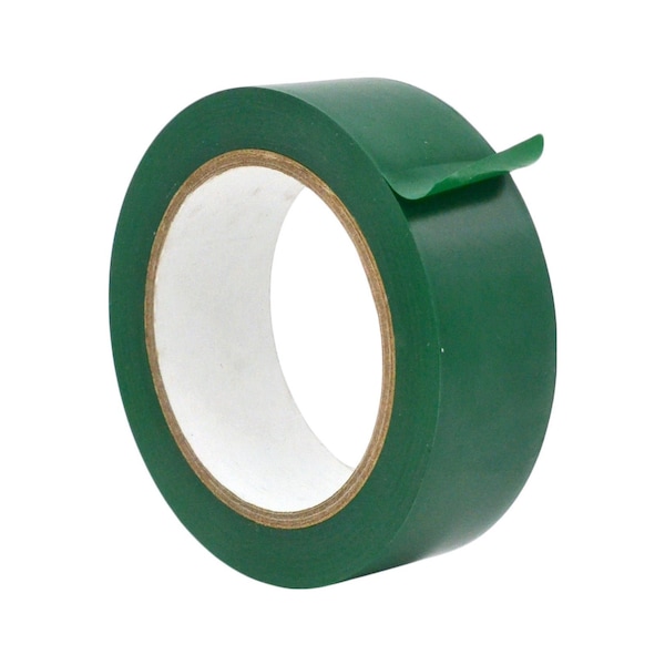Wod Tape PVC, Emerald Green, 1.5 inch (36mm) W., 6 mil Thickness, 32 PK WOD VTC606-01500-32-60-EMG - main