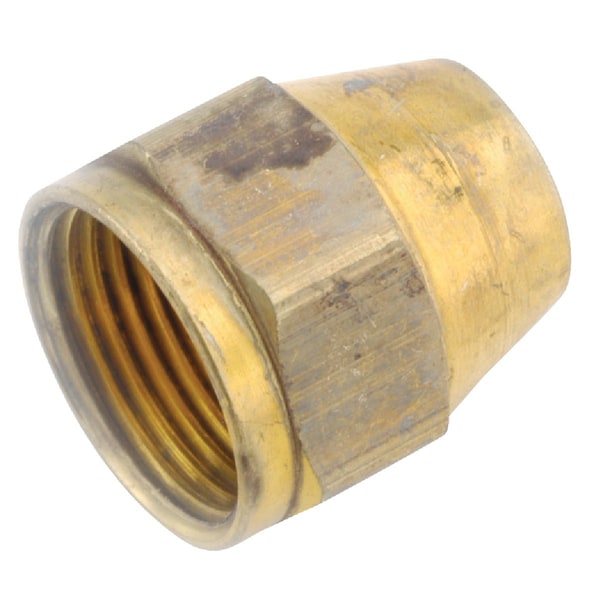 Anderson Metals 3/8'' Brass Flare Nut Connector Fitting 54800-06 - main
