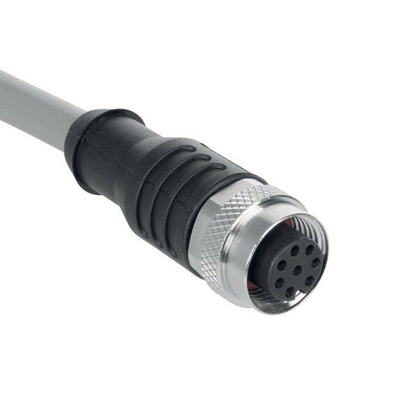 Schmersal A-K8P-M12-S-G-15M-GY-1-X-A-4, 15, Pre-wired cable, 8-pole 103011787 - main