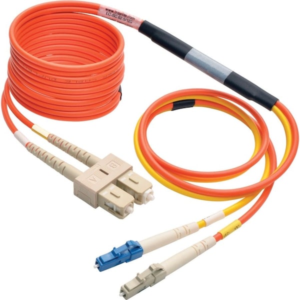 Eaton Tripp Lite Series Fiber Optic Mode Conditioning Patch Cable LC Mode Conditioning to SC, 2M 6 N425-02M - main