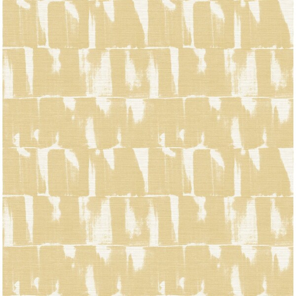 A-Street Prints Bancroft Gold Artistic Stripe Wallpaper 4122-27021 - main