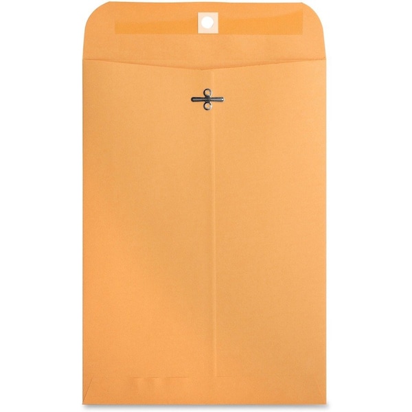 Business Source Filing Envelope, Brown, Kraft, PK100 BSN36662 - main