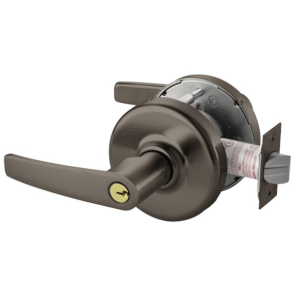 Corbin Russwin Grade 1 Storeroom/Closet Cylindrical Lock, Armstrong Lever, D Rose, Conventional Cylinder, Oil-Rubb CLX3357 AZD 613 - main