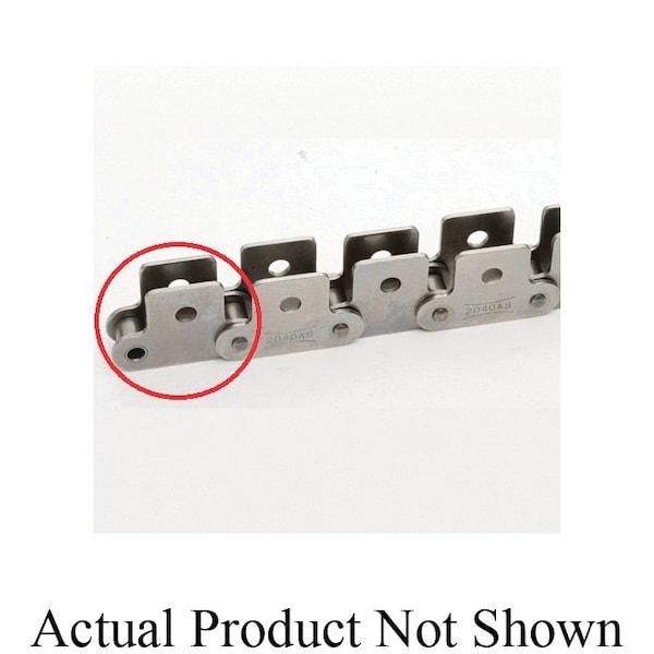 Tsubaki Double Pitch Standard Roller Link, C2100H chain, 2-1/2 P, 1.823 in OAW, 0.376 Dia Pin C2100HSK1RL - main