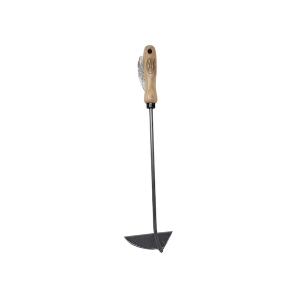 Dewitt Dutch Hand Hoe For Left Handed Gardeners. Allows you to slice weeds under the surface of dense gard F11 - main