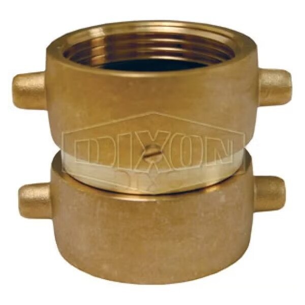 Dixon The Right Connection Domestic Double Pin Lug Adapter, 1-1/2 in, FNST, Cast Brass, Domestic DFP1515F-D - main