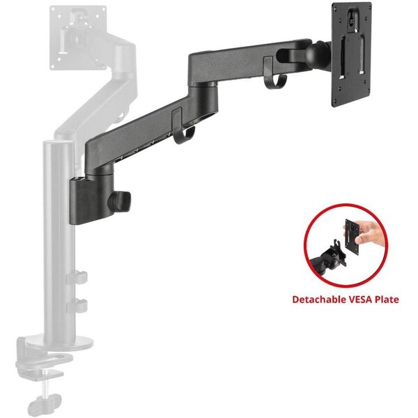 Siig HEAVY DUTY MULTI-ADJUSTABLE ARTICULATING MONITOR ARM - SUPPORTS UP TO 14-INCH TO CE-MT3G11-S1 - main