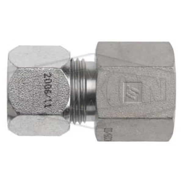 Dixon The Right Connection Flareless Bite Adapter, 1/2 x 3/8 in Nominal, Male Tube x Female NPTF End Style FLC2405-08-06 - main