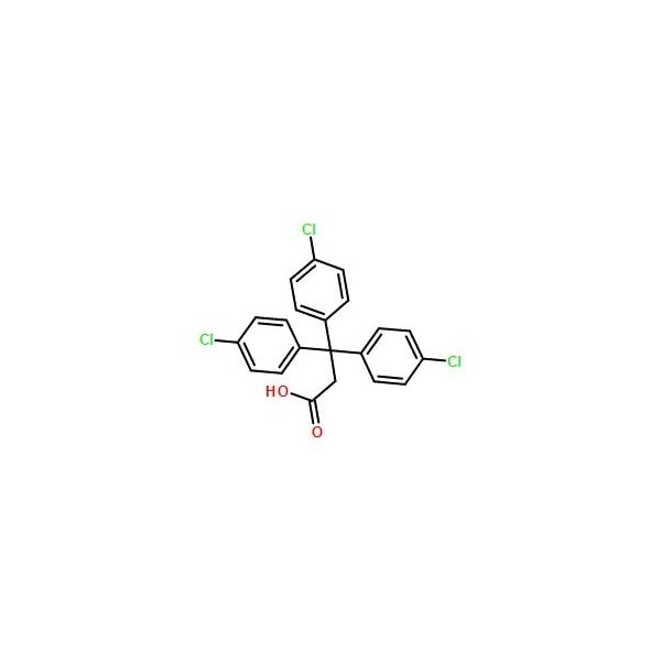 Ak Scientific 3, 3, 3-Tris(4-chlorophenyl)propionic acid (5g), CAS 2168-06-1 P705-5g - main