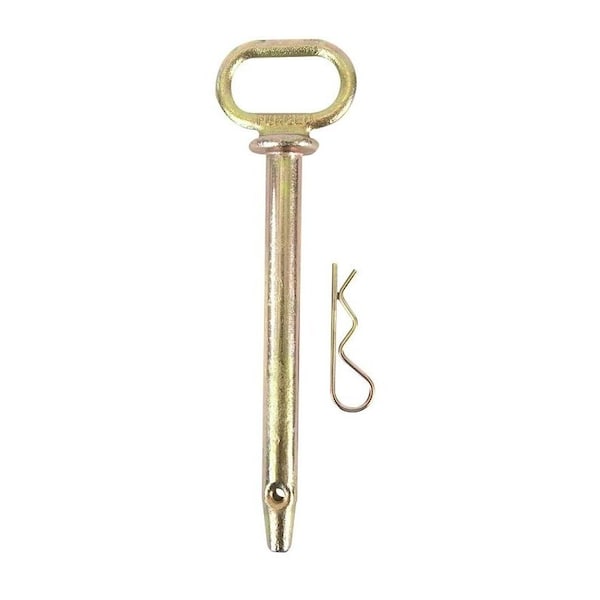 Koch Industries Hitch Pin, 34 in Dia Pin, 4 in L Usable, 5 Grade, Steel, Big Orange Painted 4010413 - main