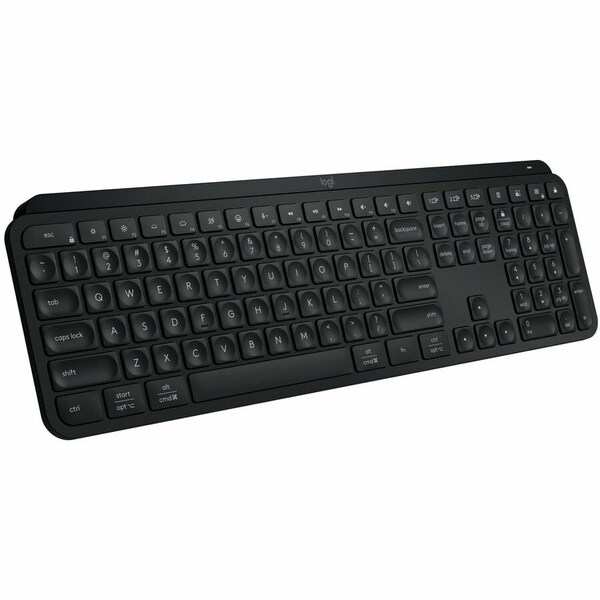 Logitech Keyboard - Wireless Connectivity - Bluetooth - USB Type C Interface - PC, Mac - Black 920-011406 - main