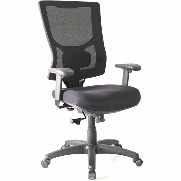 Lorell Conjure High-Back Swivel/Tilt Office Chair, Black LLR62018 - main
