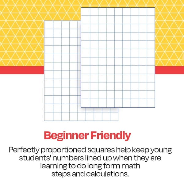 School Smart PAPER GRAPH 8.5X11 1 RULED REAM 811-12S | Zoro
