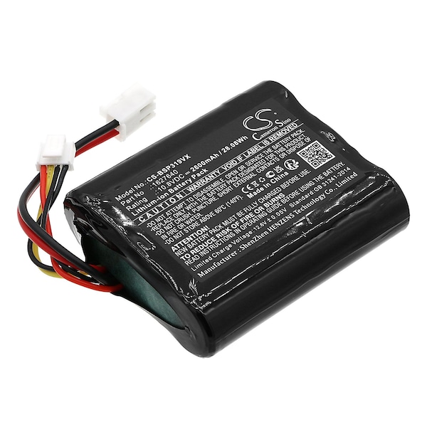 Ilc Replacement Vacuum Cleaner Battery, 10.8V BISSELL 3191PLUS BATTERY - main