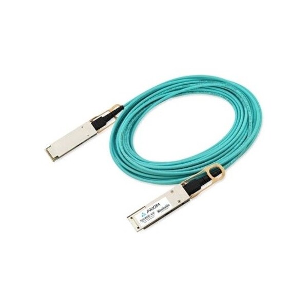 Axiom 100GBASE-AOC QSFP28 TO 4 SFP28 ACTIVE OPTICAL CABLE JUNIPER COMPATIBLE 7M JNP-100G-AOCBO-7M-AX - main