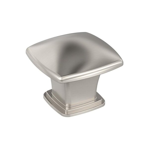 Amerock Garfield Series Cabinet Knob, 1 in Projection, Zinc, Satin Nickel BP37020G10 - main