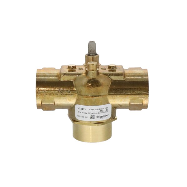 Erie Controls Valve 3-Way, 1" Sweat, 3.5Cv VT3413 - main