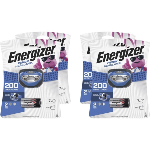Eveready Vision Headlight, Blue, 4PK EVEHDA32ECT - main