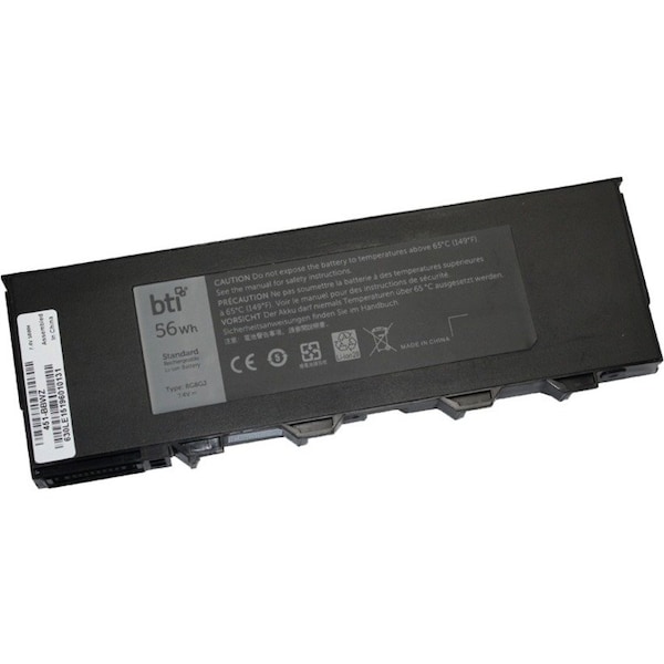 Battery Technology BTI Battery - For Notebook - Battery Rechargeable - 7550 mAh - 56 Wh - 7.4 V DC 451-BBWZ-BTI - main