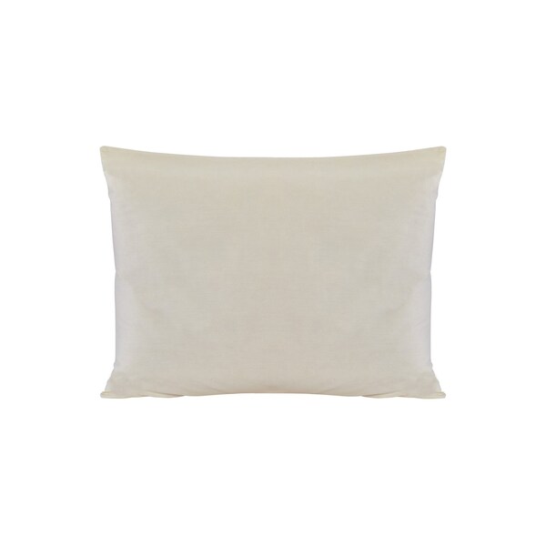 Homeroots Cotton Wool Hypoallergenic Queen Size Bed Pillow 551578 - main
