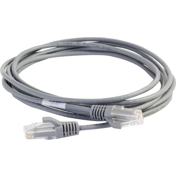 C2G 2ft/0.6m Cat6 UTP 28awg Gray 1087 - main