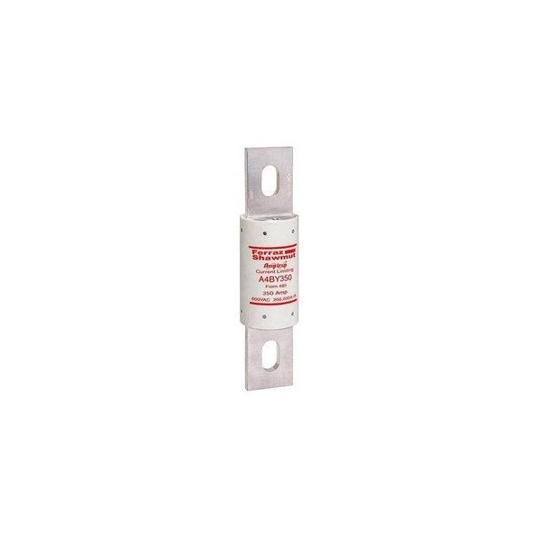 Ferraz Shawmut 2in x 8.63in, 600 VAC/300 VDC, 350 A, 200 kA AC/100 kA DC Interrupt, GMG Body, Silver Plated A4BY350 - main