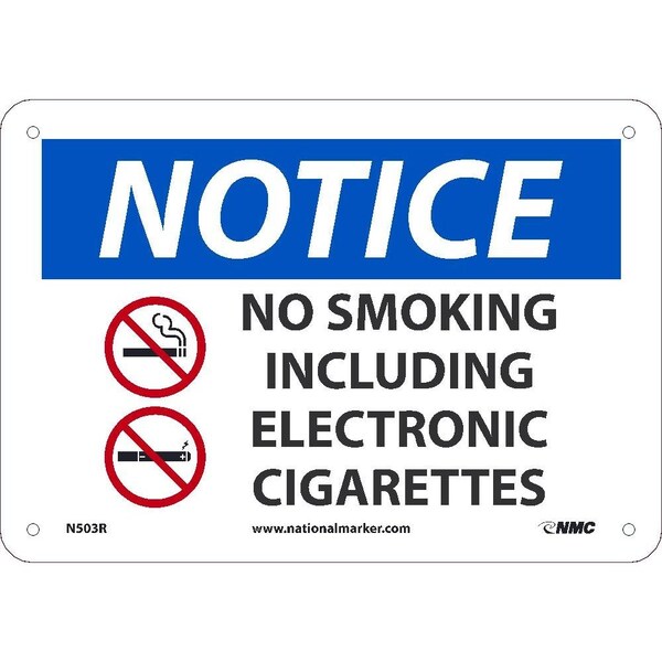 Nmc Notice, No Smoking E Cigarettes, N503R N503R - main
