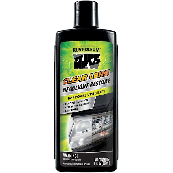 Rust-Oleum Clear Lens Headlight Restore, 8 Oz 381403 - main