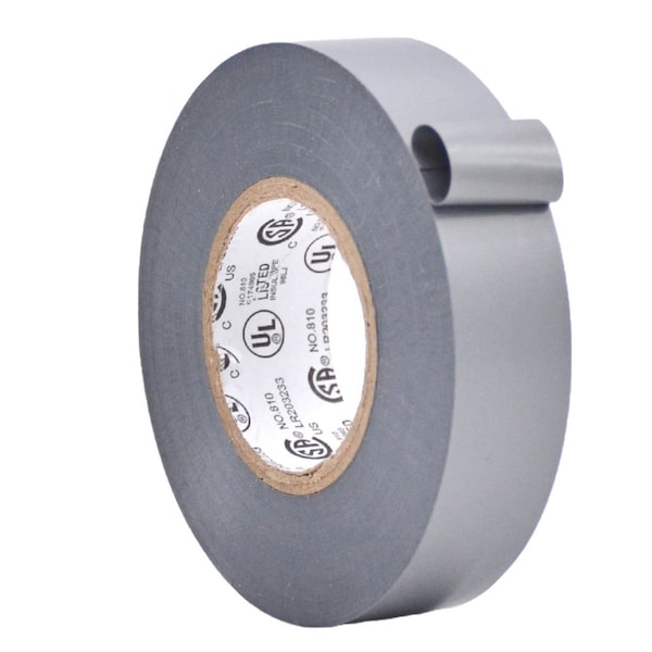 Wod Tape ETC766 General Purpose Electrical Tape Gray UL-CSA listed core: 3/4 in. X 66 ft., 100PK WOD ETC766-00750-100-66-GRA - main