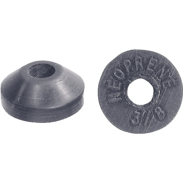 Danco Beveled Washer, Fits Bolt Size 3/8 in Rubber, 5 PK 35094B - main