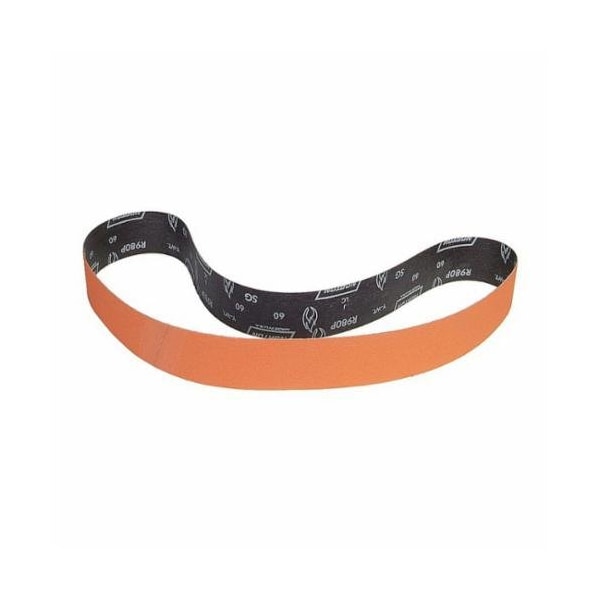 Norton BLAZE R980P NARROW COATED ABRASIVE BELT, 2 .5 W X 60 IN L, 36 GRIT, EXTRA 69957344963 - main