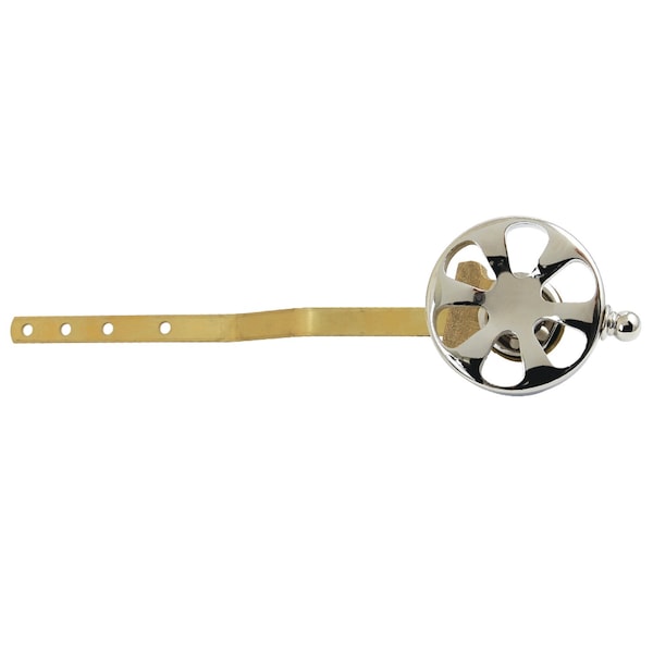 Kingston Brass Front Mount Toilet Tank Lever, Polished Nickel KTRX6 - main