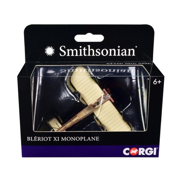 Stages For All Ages Bleriot XI Monoplane with Pilot Figure Smithsonian Series Diecast Model ST3477392 - main