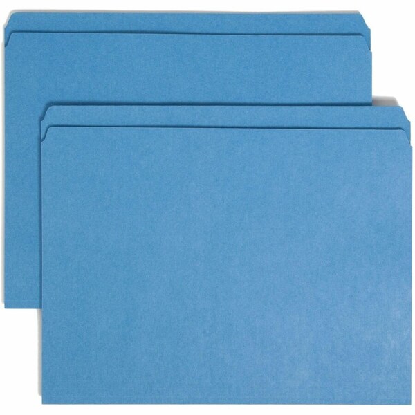 Smead File Folders, Blue, PK100 SMD12010 - main