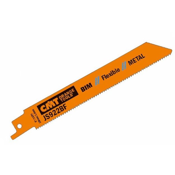 Cmt RECIPROCATING SAW BLADES for METAL (BIM) 6inx 14TPI (5-PCS.) JS922BF-5 - main