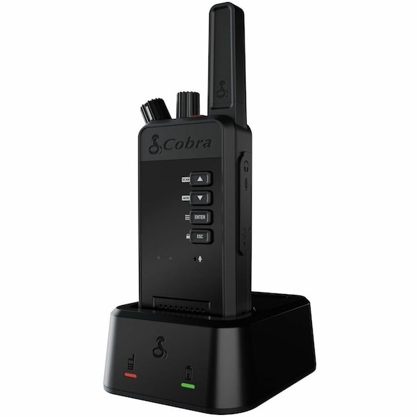 Cobra Electronics Handheld Two-Way Radio, 2 W, Black 0190015-1 - main