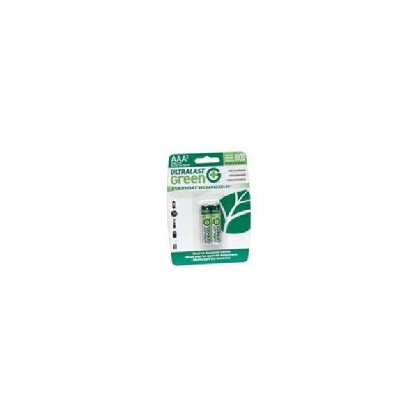 Ultralast Battery 1.2 Volt Nickel Metal Hydride Ultralast Everyday AAA 2 Pack ULGED2AAA - main