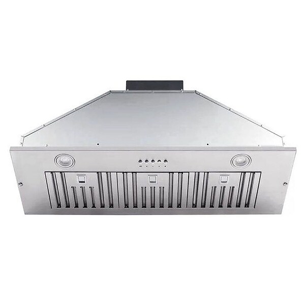 Victory 36-Inch 600 CFM Insert Range Hood with Baffle Filters, LED Lighting Q1-36 - main