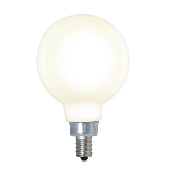 Ilc Replacement LED Bulb, 4W, 120V, G16, E12 BULBRITE 776943 - main