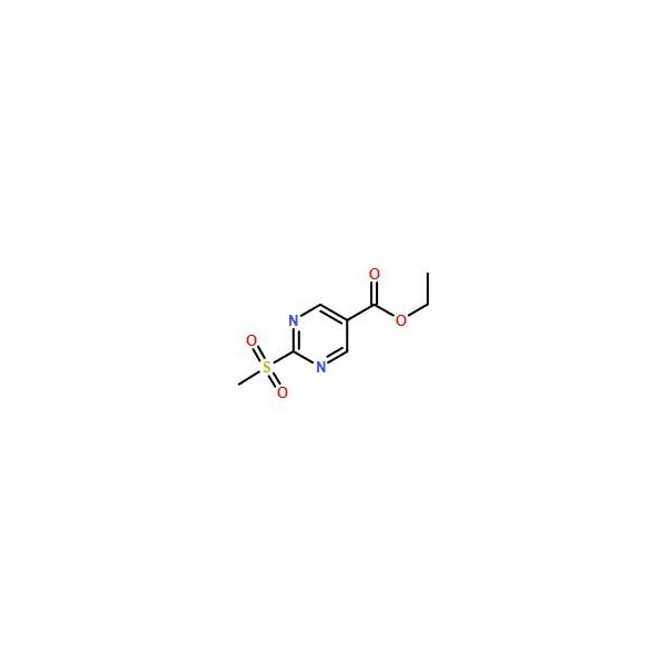 Ak Scientific Ethyl 2-(methylsulfonyl)pyrimidine-5-carboxylate (1g), CAS 148550-51-0 7399AA-1g - main