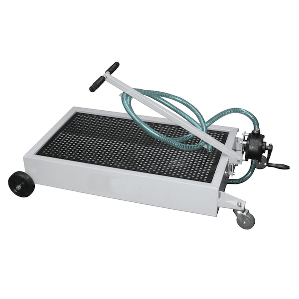 Shop Tuff 15 Gallon Low-Profile Oil Drain w/pump STF-15GS - main