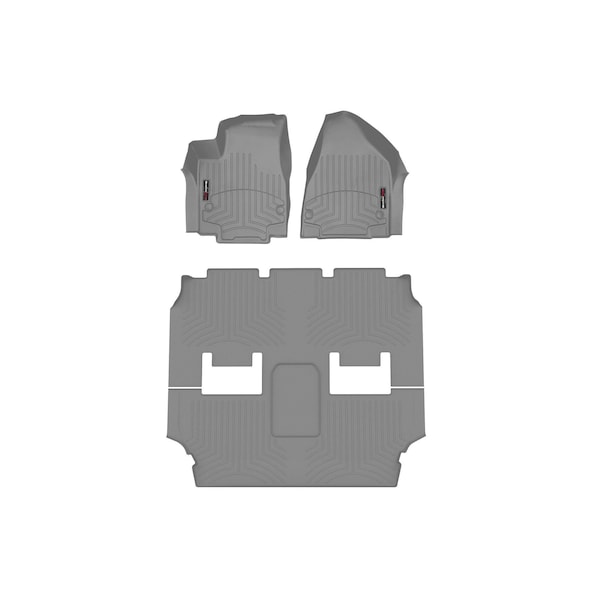 Weathertech Grey, Front and Rear Floorliners 4616621-469452 - main