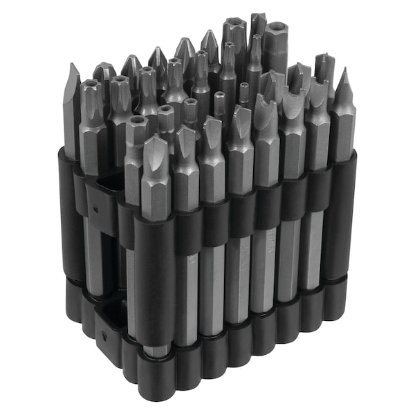Performance Tool 32 pc. Security Bit Set, Tamper Proof Bits, Torq, Tri-Wing, Spanner W8659 - main