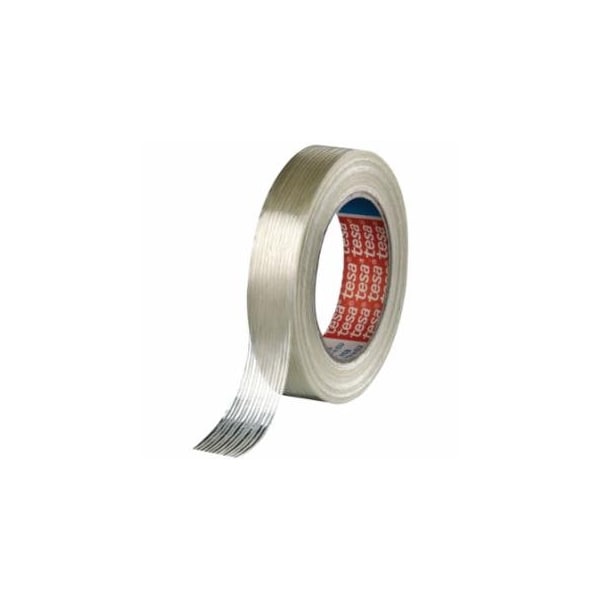 Tesa Economy Grade Filament Strapping Tape, 3/4 in x 60 yd, 100 lb/in Strength, 48PK 744-53327-09001-00 - main
