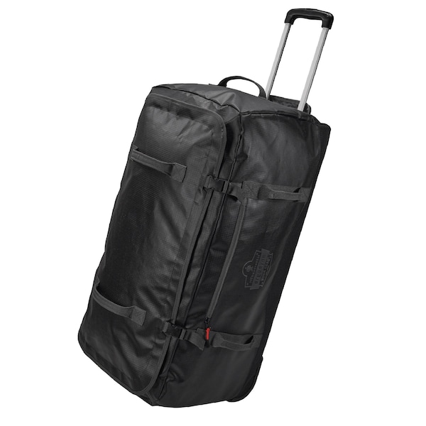 Ergodyne Black Water-Resistant Wheeled Duffel Bag - L 5032L - main