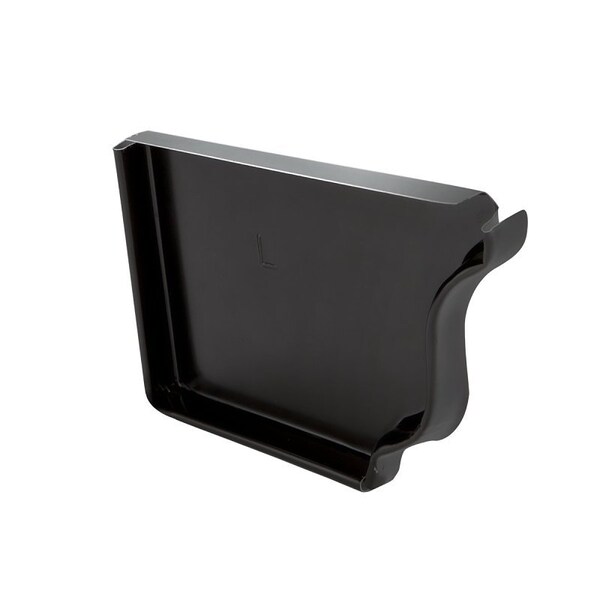Amerimax Home Products GUTR END CAP BLK LFT 5 in. 2500535 - main