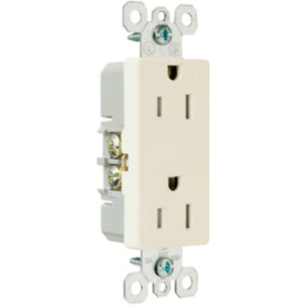Nextgen 885TRLACC8 Tamper Resistant Receptacle, 15A, Light Almond NE570249 - main